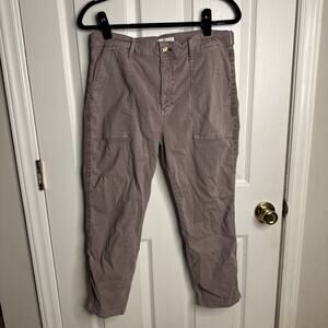 Pistola Women’s Utility Pants Mauve Size 31 Straight Leg High Rise